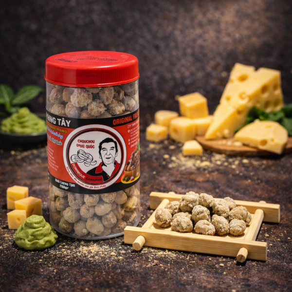 wasabi CHOUCHOU VỊ WASSABI PHÔ MAI